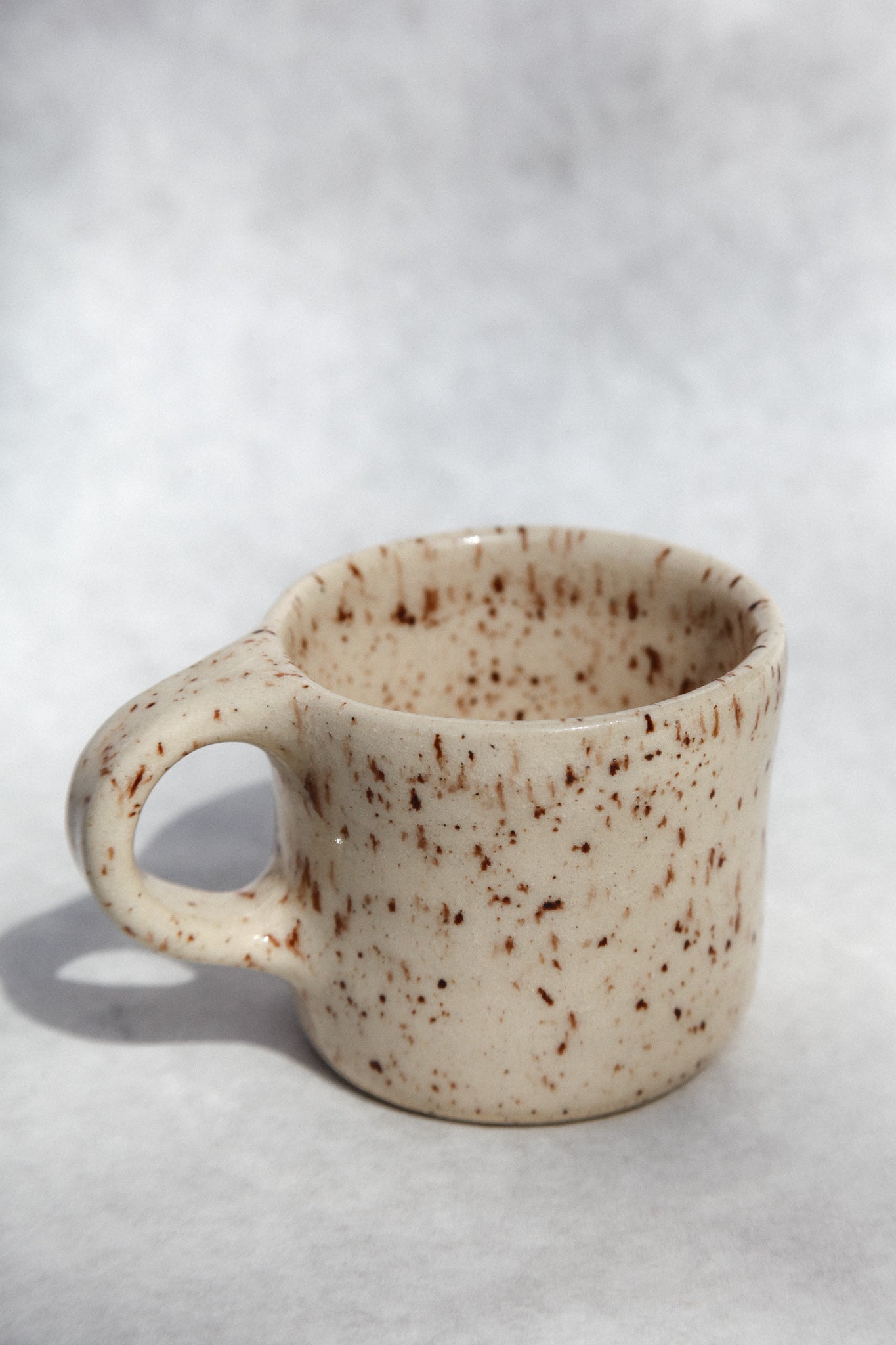 speckled espresso mug