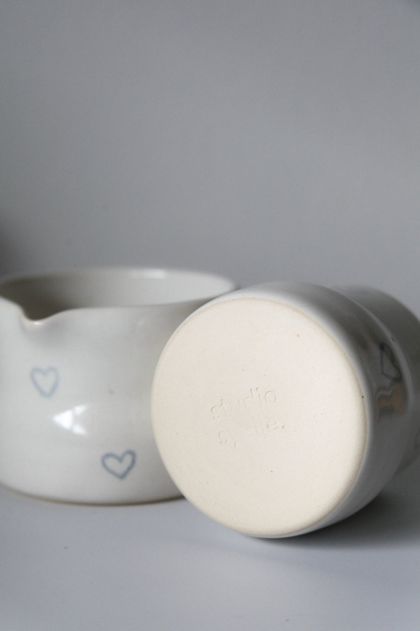 heart matcha tea set