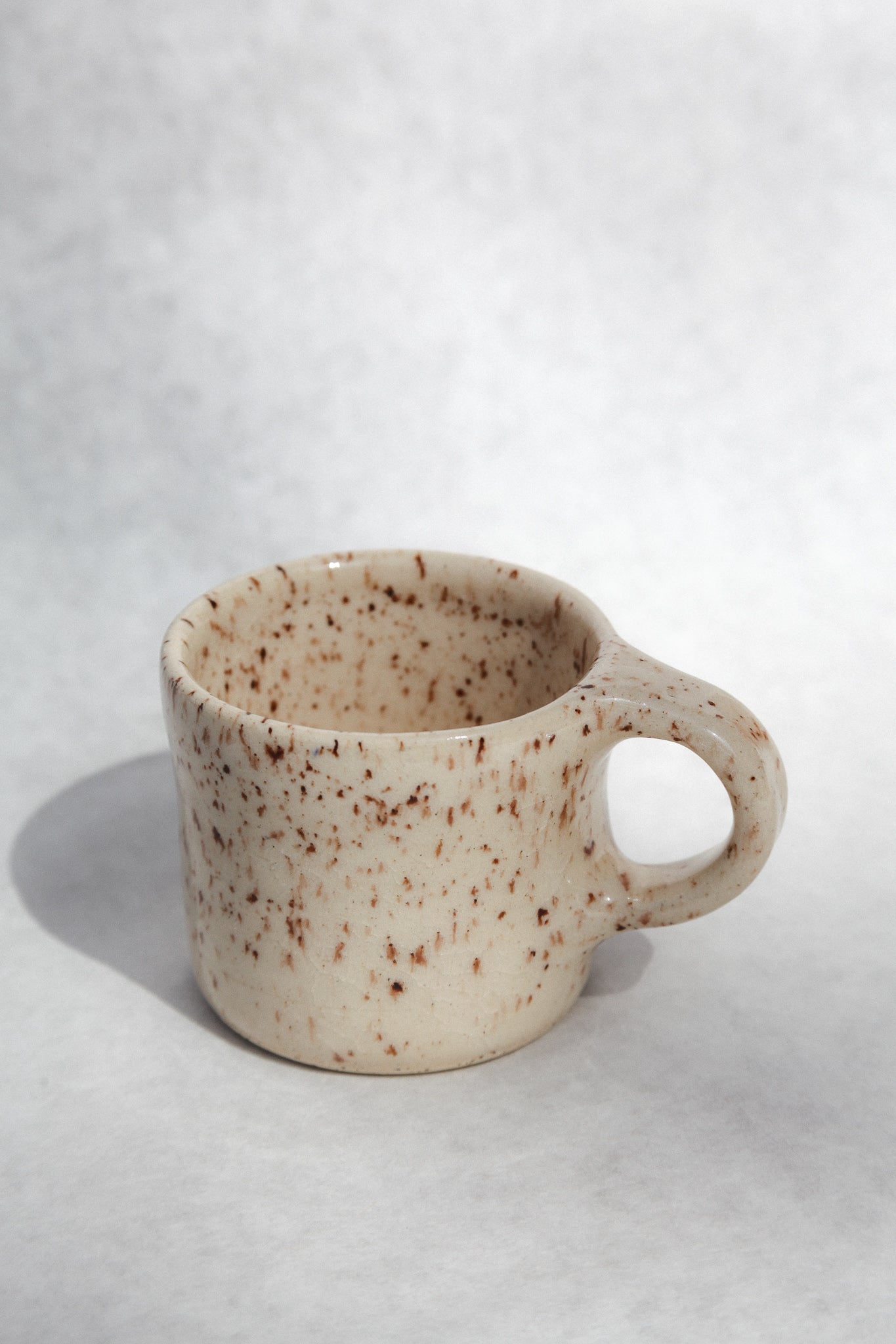 speckled espresso mug