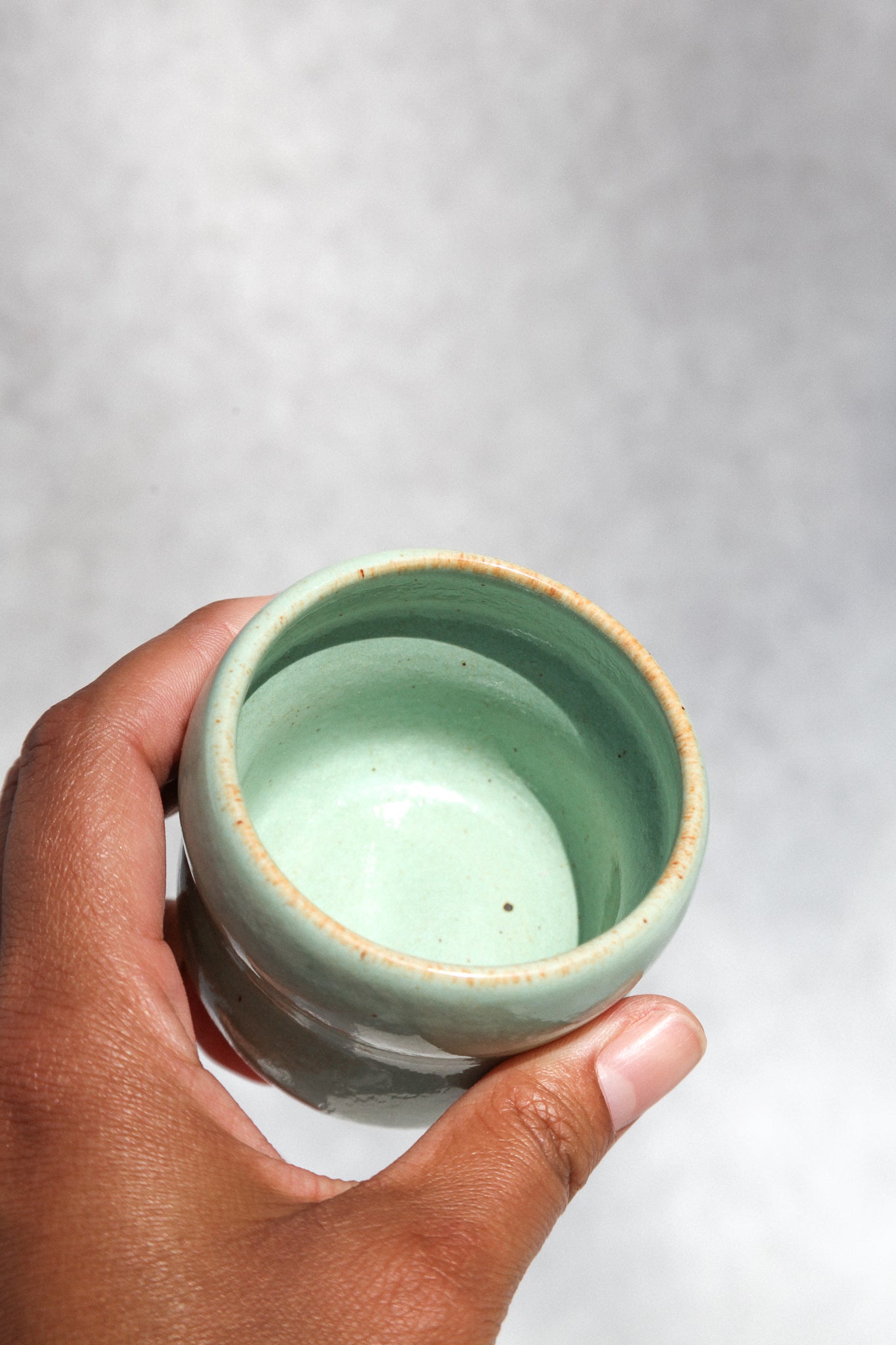 pistachio espresso cup