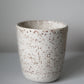 white speckled cup